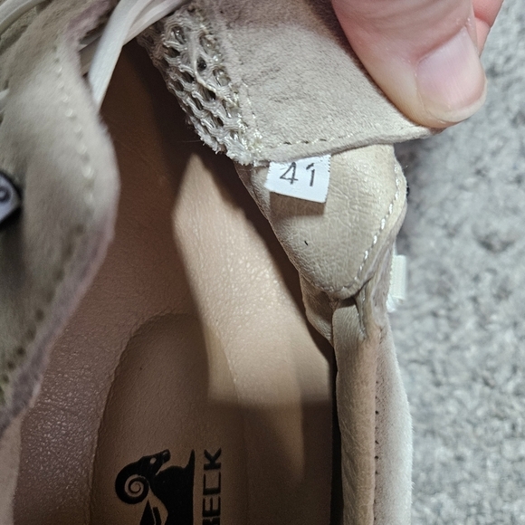 Dbeck Trail Shoes Womens 41 US 10 Outdoor Mesh Hiking Breathable Gorpcore - Picture 4 of 9